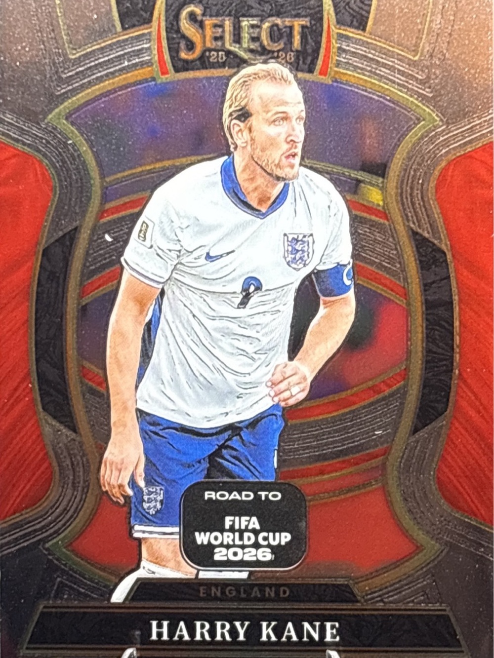 Panini Select Harry Kane Soccer Trading Card
